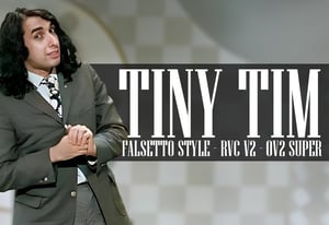 This is the Avatar Image for the Tiny Tim [ Falsetto Style - Ov2 Super ] AI Voice and Text to Speech Generator